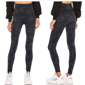 SPANX Dark Camouflage Leggings